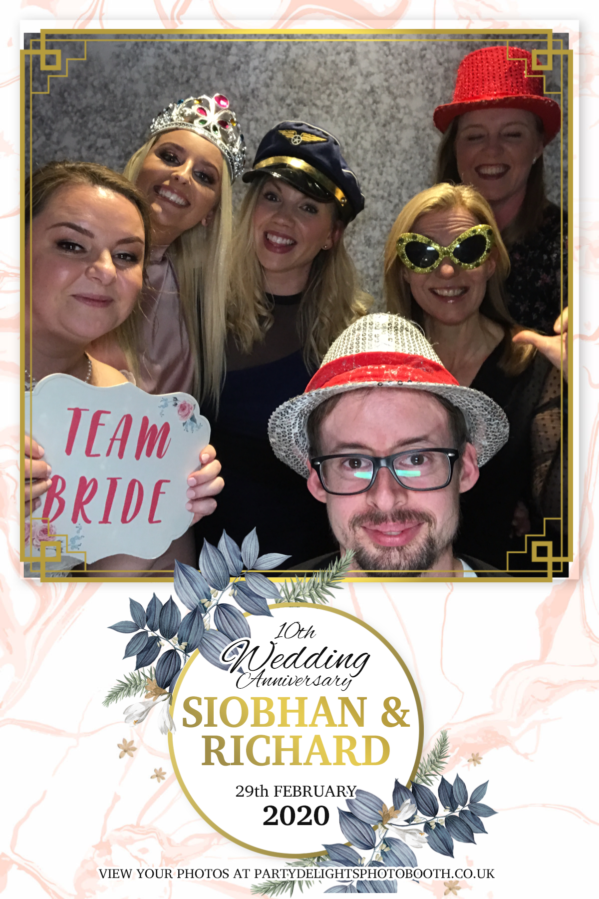 Siobhan and Richards Vow renewal  | View more photos from the event at gallery.partydelightsphotobooth.co.uk/u/PartyDelightsPhotoBooth/Siobhan-and-Richards-Vow-renewal